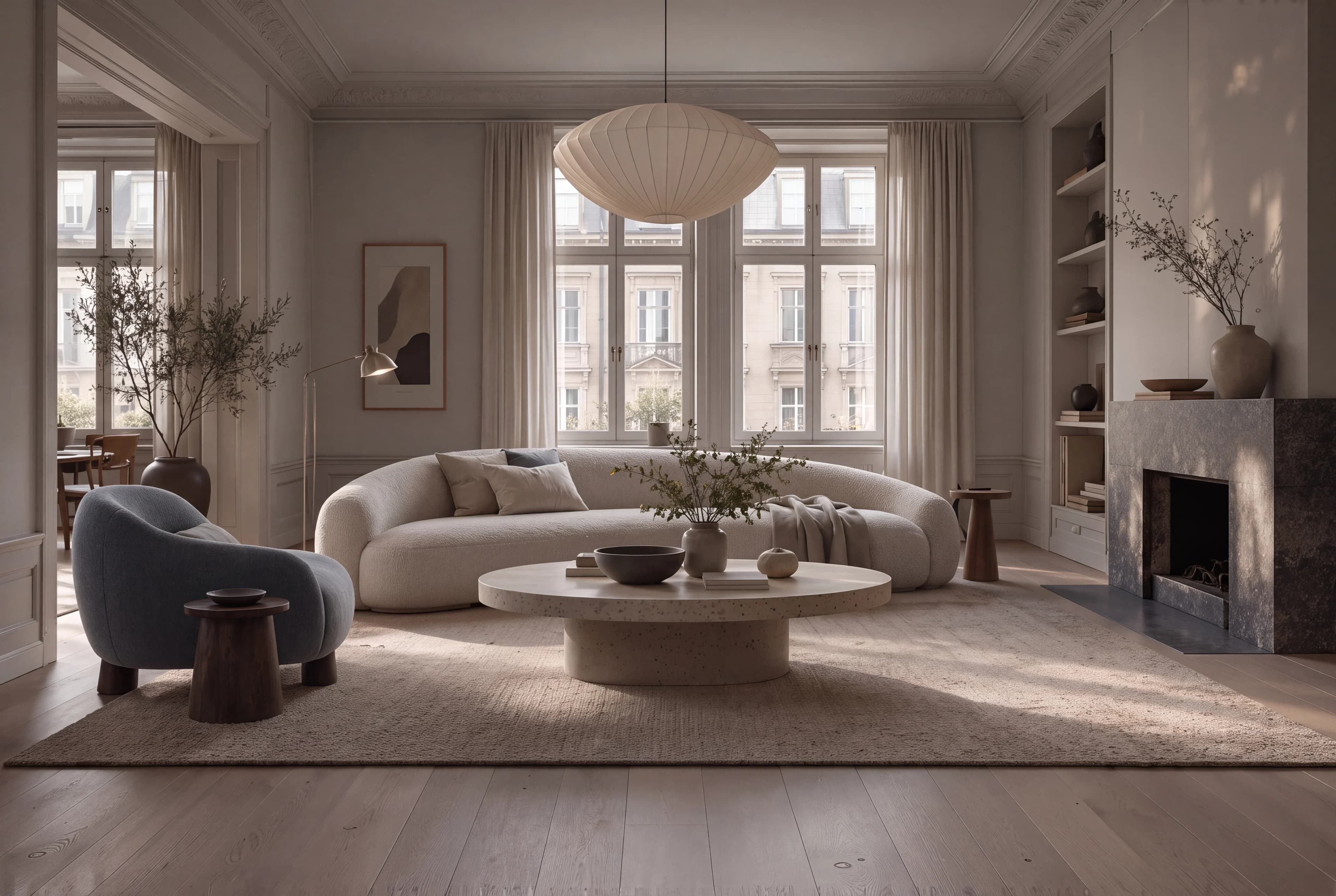 Architectural concept study — scandinavian